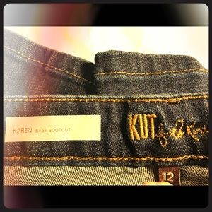 Kut From the Kloth Karen Baby Bootcut Jeans